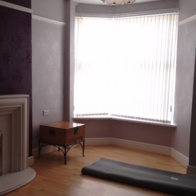Living room before photos
