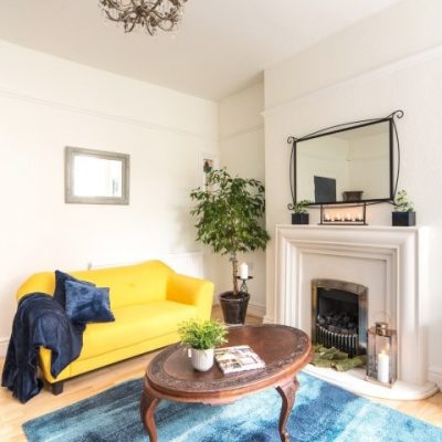 Modern Victorian Living Room