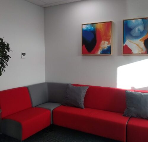 Waiting area interior design